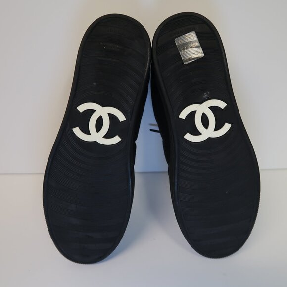 Chanel black sneakers in size 36.5 - Picture 5 of 7